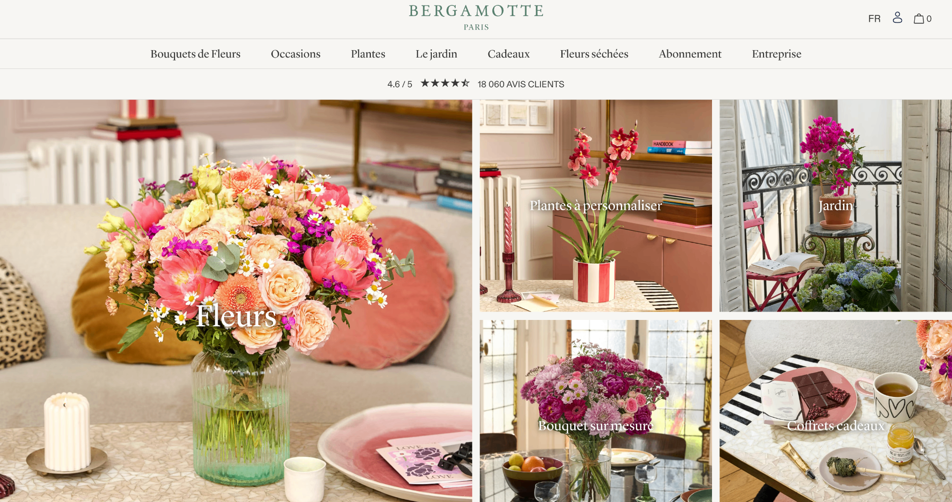 Bergamotte Fleur — Boutique florale — Paris